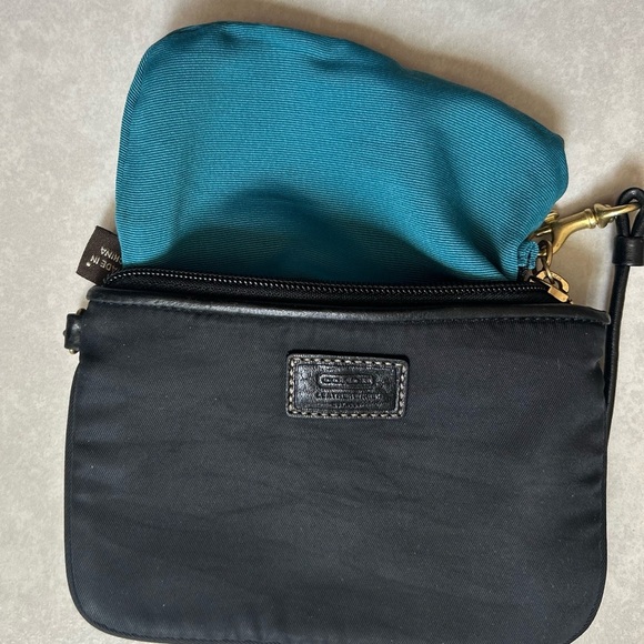 Coach Small Nylon Wristlet - Picture 10 of 13